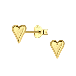 Silver Heart Stud Earrings - 24294 Silver Heart Stud Earrings - 24294