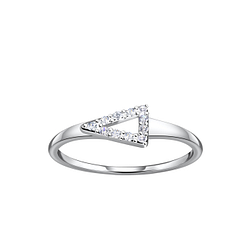 Silver Triangle Ring - 24103 Silver Triangle Ring - 24103