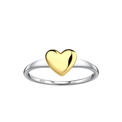 Silver Heart Ring - 24521