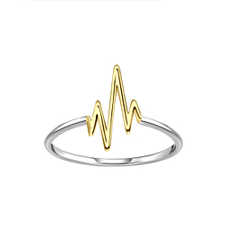 Silver Heartbeat Ring - 24523