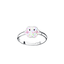 Silver Cloud Adjustable Ring - 24550
