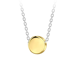 Silver Round Beaded Necklace - 25436