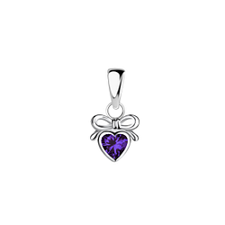 Silver Heart Pendant - 23391