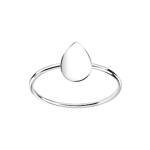 Silver Tear Drop Ring Silver Tear Drop Ring1682