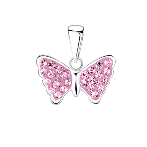 Silver Butterfly Pendant2196