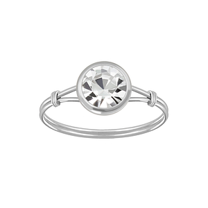 Silver Handmade Solitaire Ring Silver Handmade Solitaire Ring3462