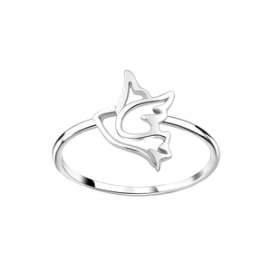 Silver Bird Ring4179