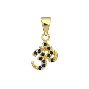 Silver Ohm Pendant6402