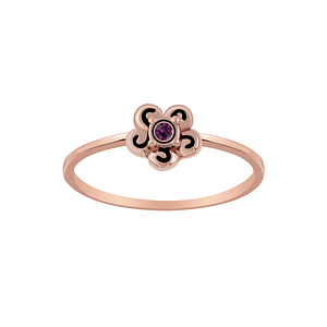 Silver Flower Ring6315