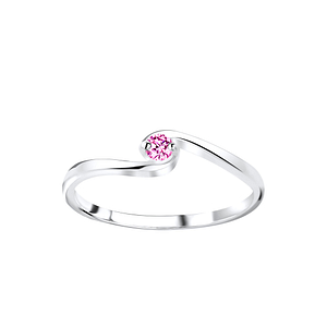 Silver Cubic Zirconia Ring5370