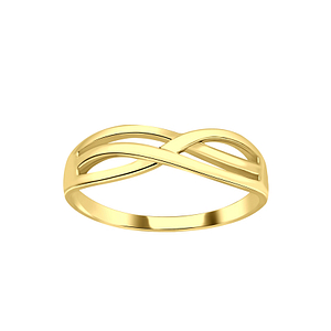 Silver Intertwined Ring3811