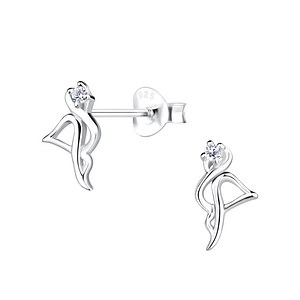 Silver Flamingo Stud Earring17221