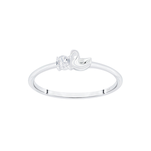 Silver Swan Ring7061