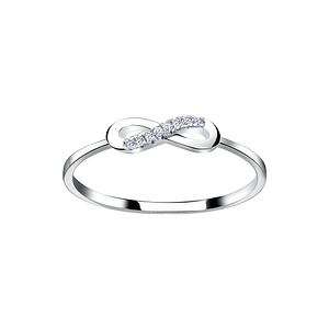 Silver Infinity Ring3658