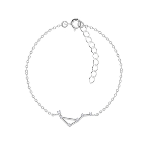 Silver Libra Constellation Bracelet7946