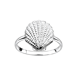 Silver Shell Ring8347