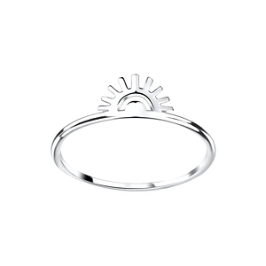 Silver Sun Ring8348