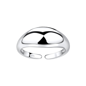 Silver Dome Open Ring8911