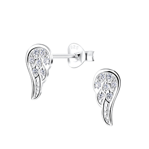 Silver Wing Stud Earrings15782