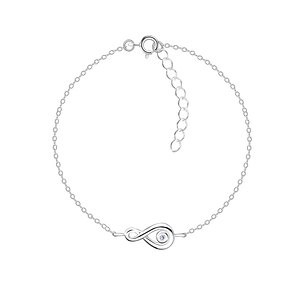 Silver Infinity Bracelet16431