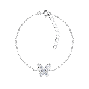 Silver Butterfly Bracelet17322