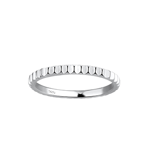 Silver Pattern Ring18006