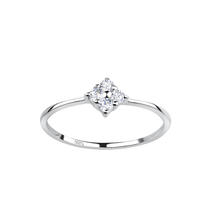 Silver Flower Ring18129