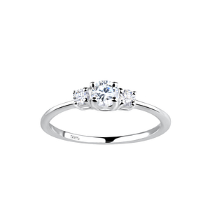 Silver Three Stones Ring Silver Three Stones Ring19250