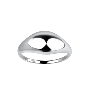 Silver Curved Ring19238