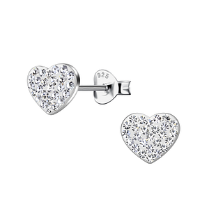 Silver Heart Stud Earrings20132