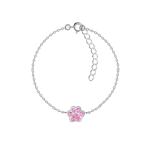 Silver Paw Print Bracelet20775