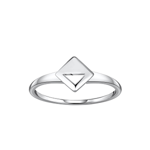 Silver Square Ring21260