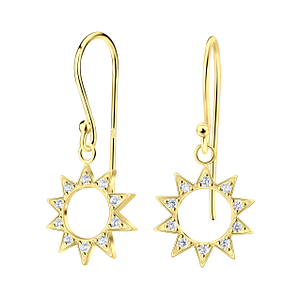 Silver Sun Earrings21318