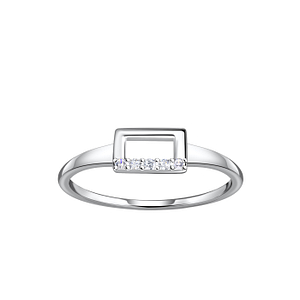 Silver Rectangle Ring Silver Rectangle Ring21438