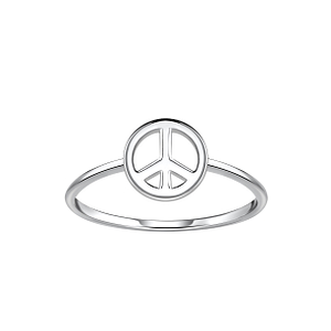 Silver Peace Ring21746