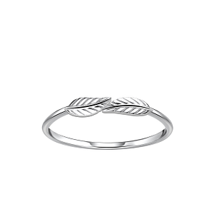 Silver Leaf Ring21678