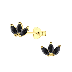 Silver Flower Stud Earrings22231