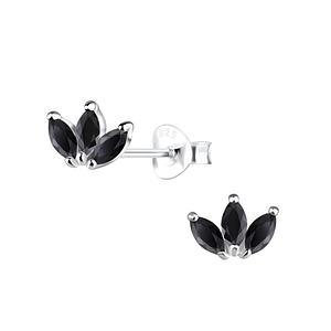 Silver Flower Stud Earrings18524