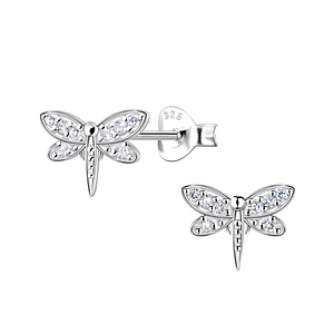 Silver Dragonfly Stud Earrings22104