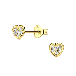 Silver Heart Stud Earrings22934