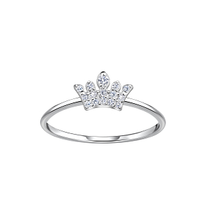 Silver Crown Ring22883