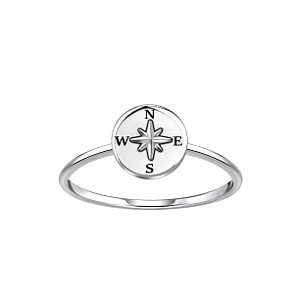 Silver Compass Ring22888