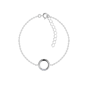 Silver Circle Bracelet23850