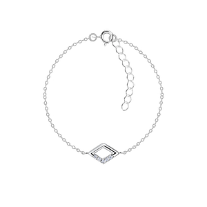 Silver Diamond Shaped Bracelet23865
