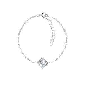 Silver Square Bracelet23882