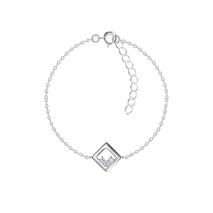 Silver Square Bracelet23883