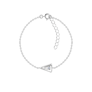Silver Triangle Bracelet24142