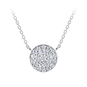 Silver Circle Necklace24167