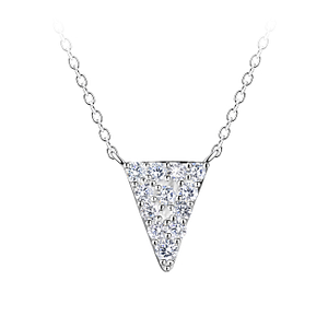 Silver Triangle Necklace24187