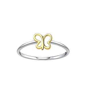 Silver Butterfly Ring24522